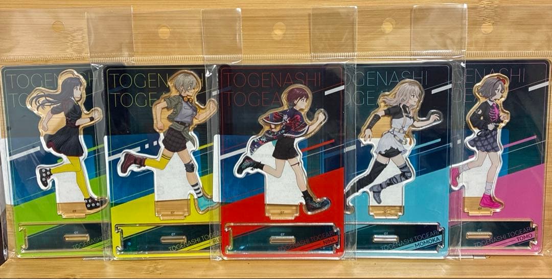 ガールズバンドクライ アクリルスタンド つながるアクスタ世界のまん中 5種セット