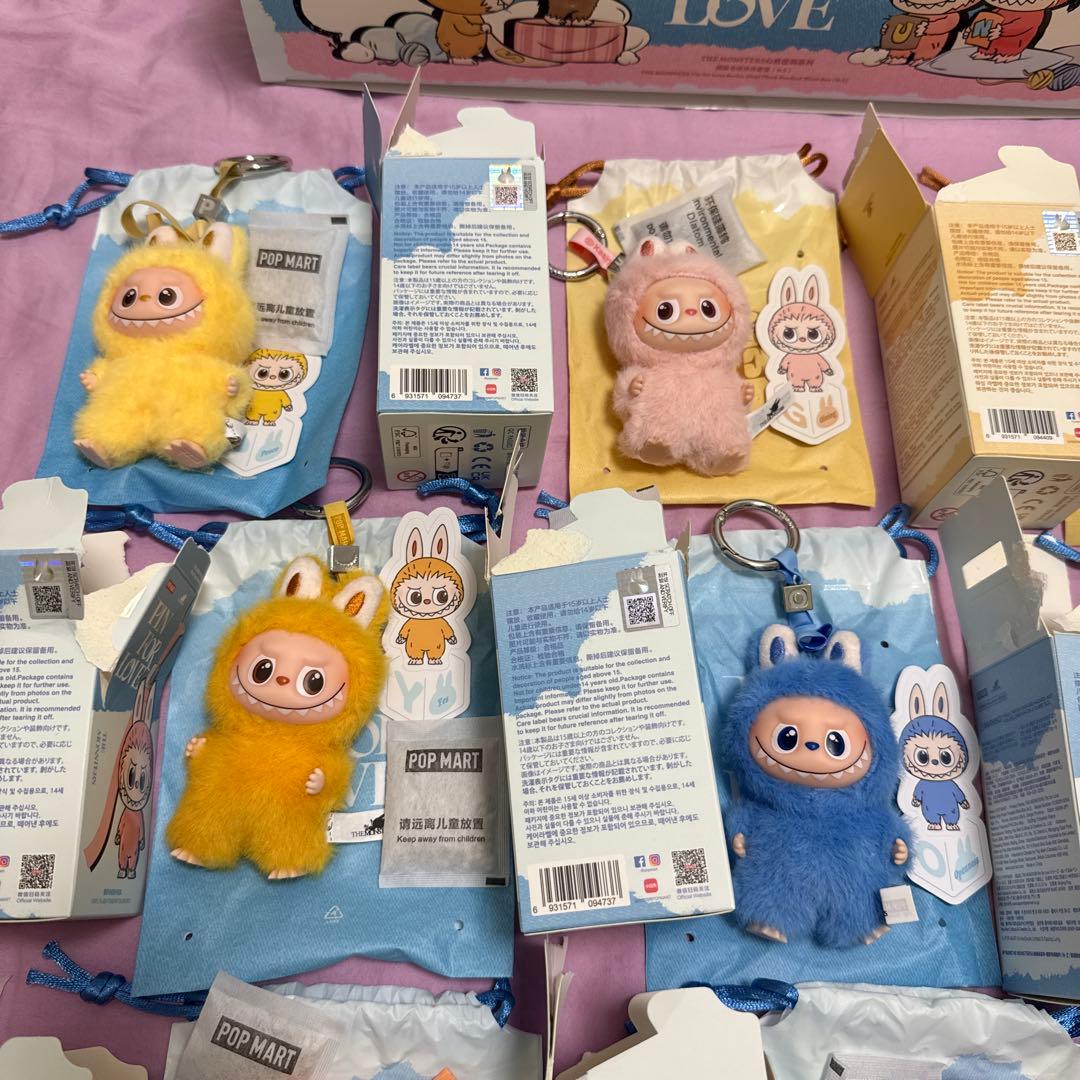 9個セットPIN FOR LOVE イニシャル　ラブブ