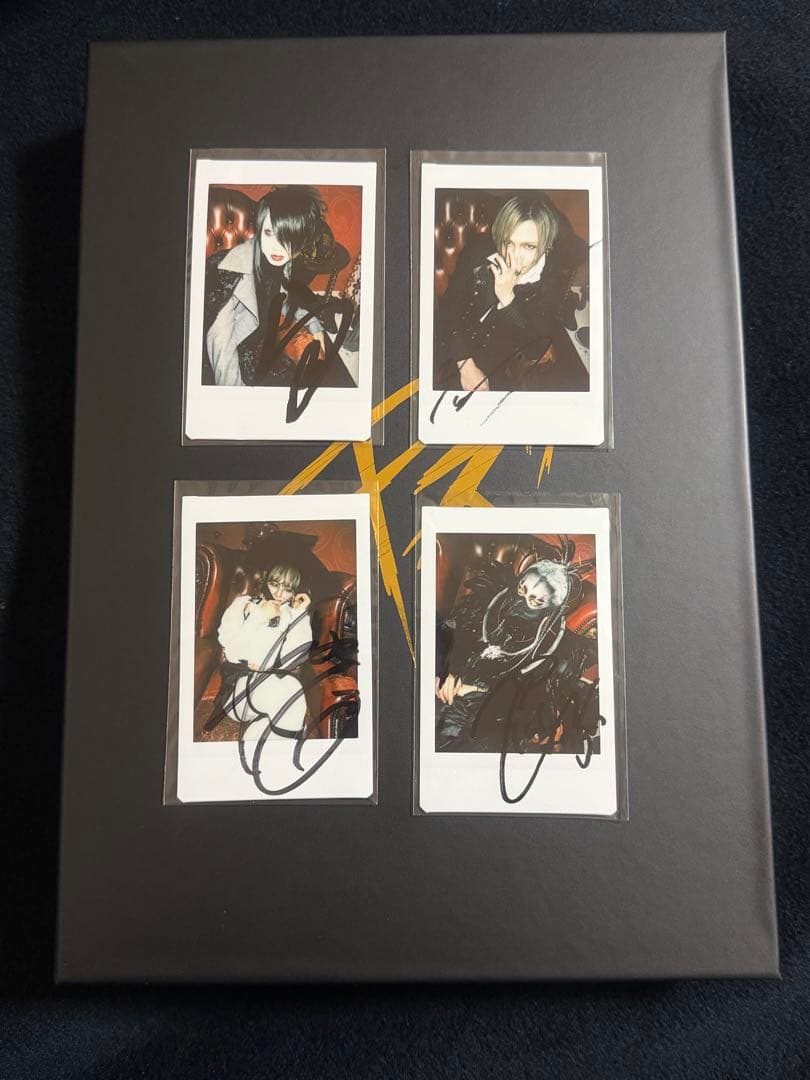 キズ BEST 仇 完全生産限定盤　直筆サインチェキ 封入物