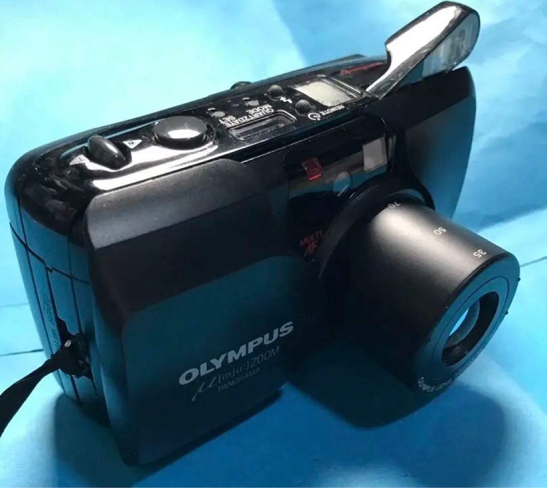 【動作OK・電池付き】OLYMPUS μ[mju:] ZOOM PANORAMA