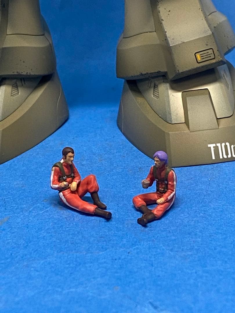 はるくん　ダグラム　ブロックヘッドプラモデル完成品