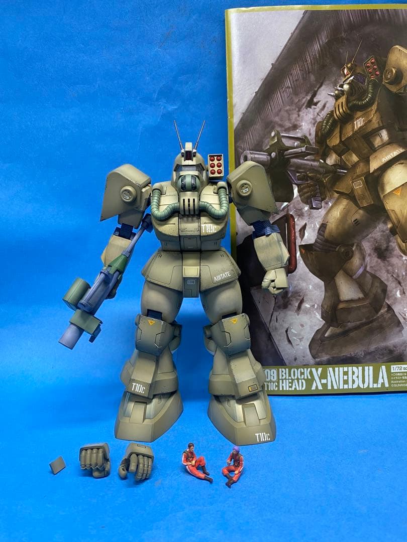 はるくん　ダグラム　ブロックヘッドプラモデル完成品