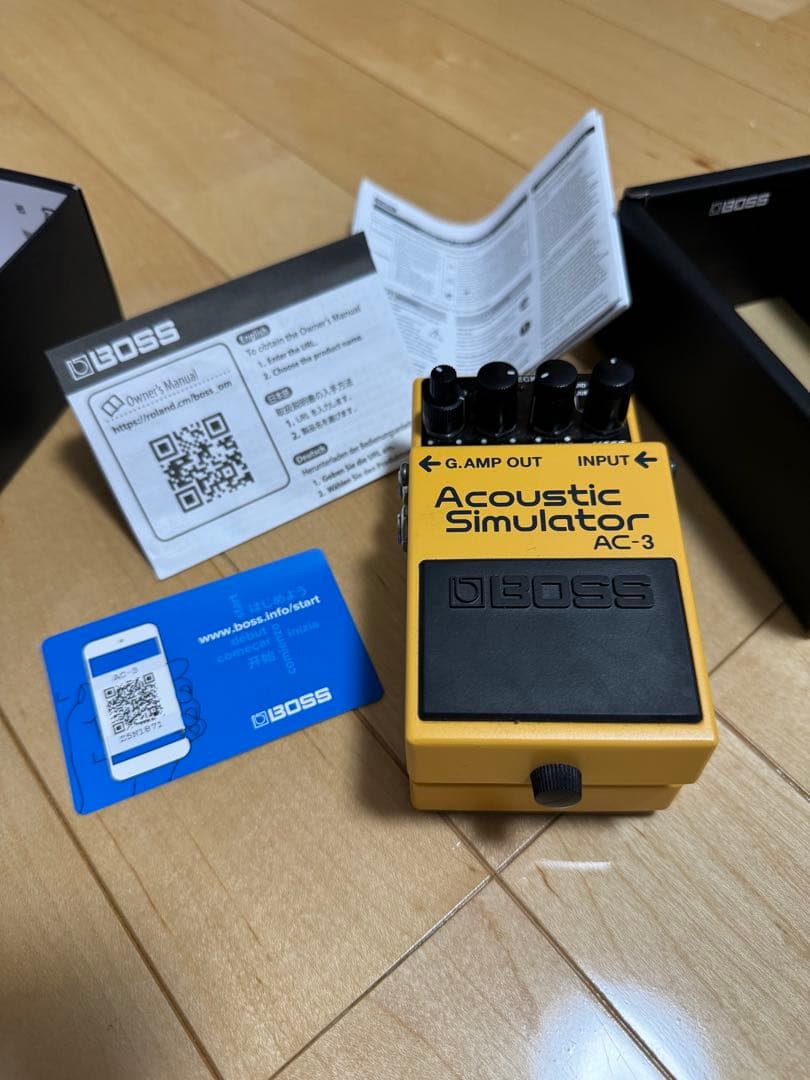 Boss AC-3 Acoustic Simulator 美品