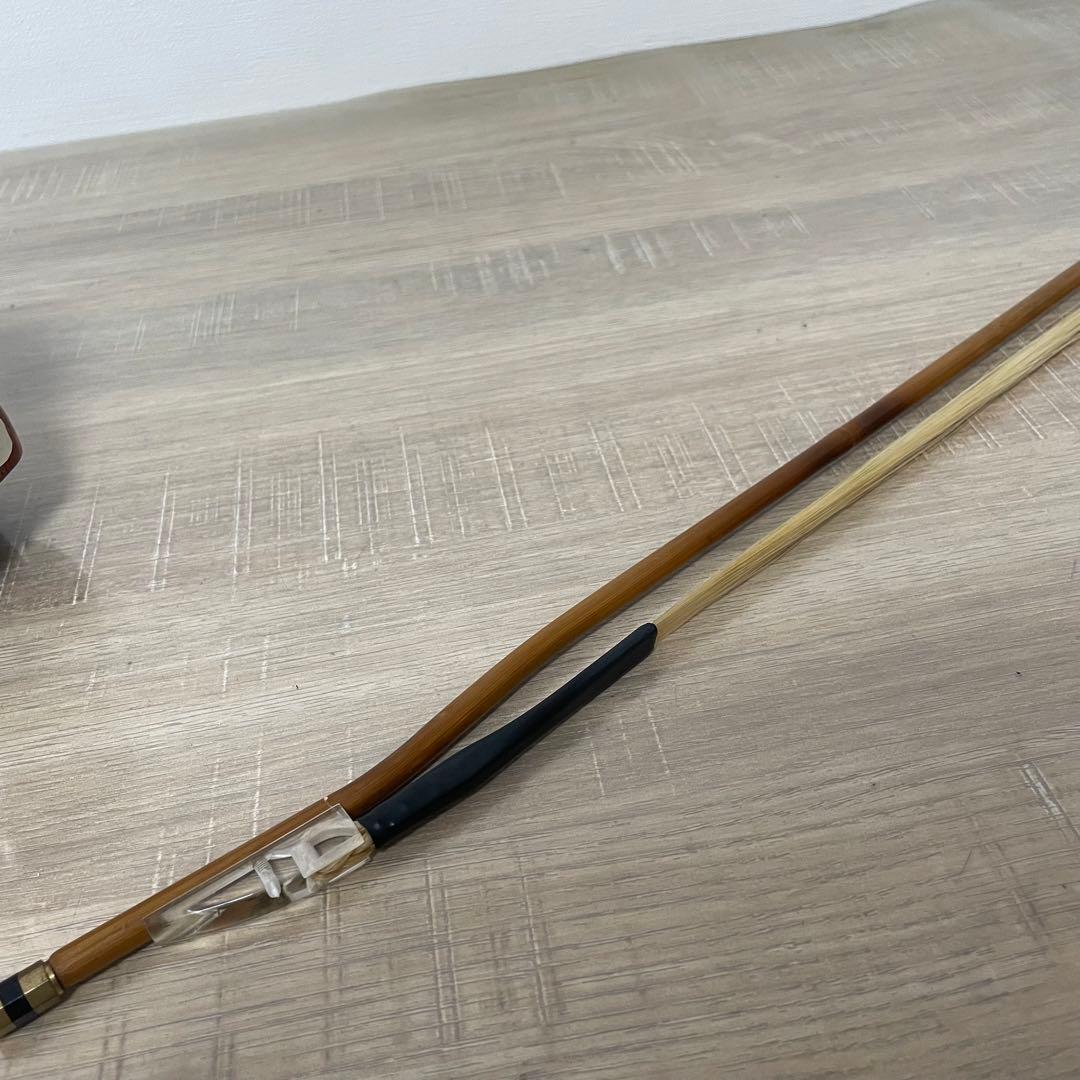 敦煌牌 二胡 上海民族楽器 弓付き 中国