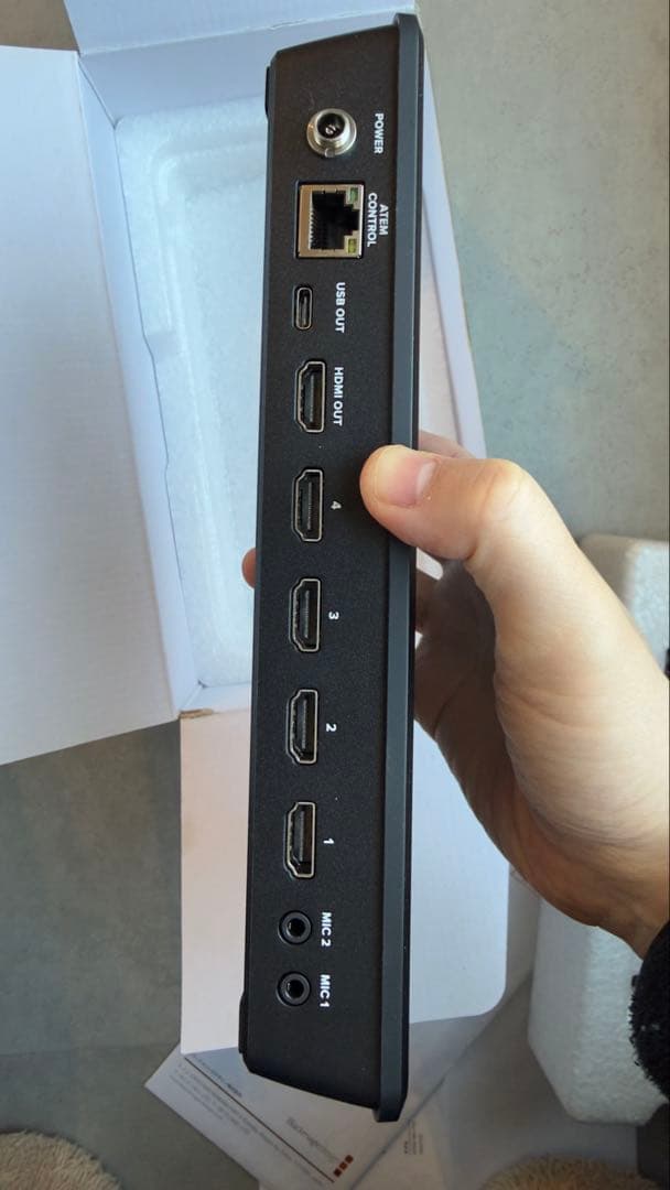Blackmagic ATEM Mini Pro HDMI4入力