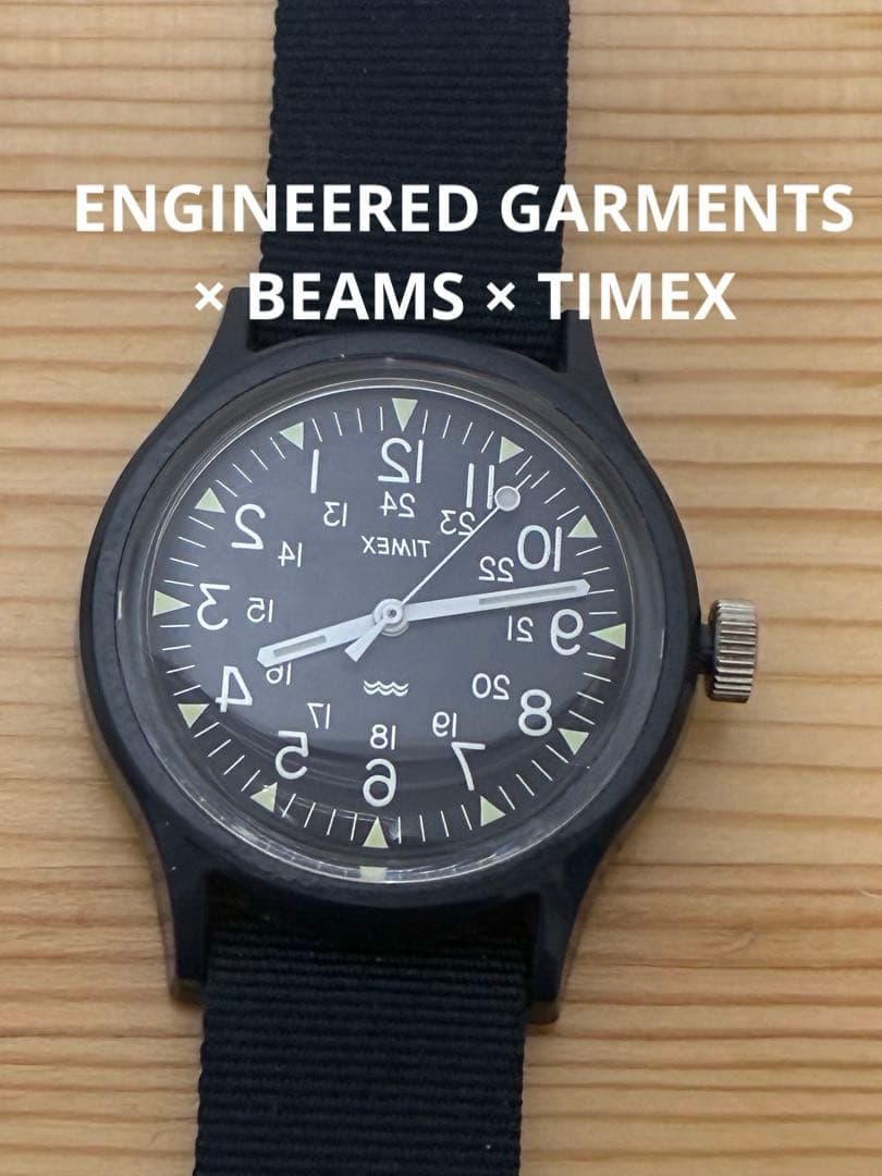 エンジニアードガーメンツ　timex キャンパー　ネイビー