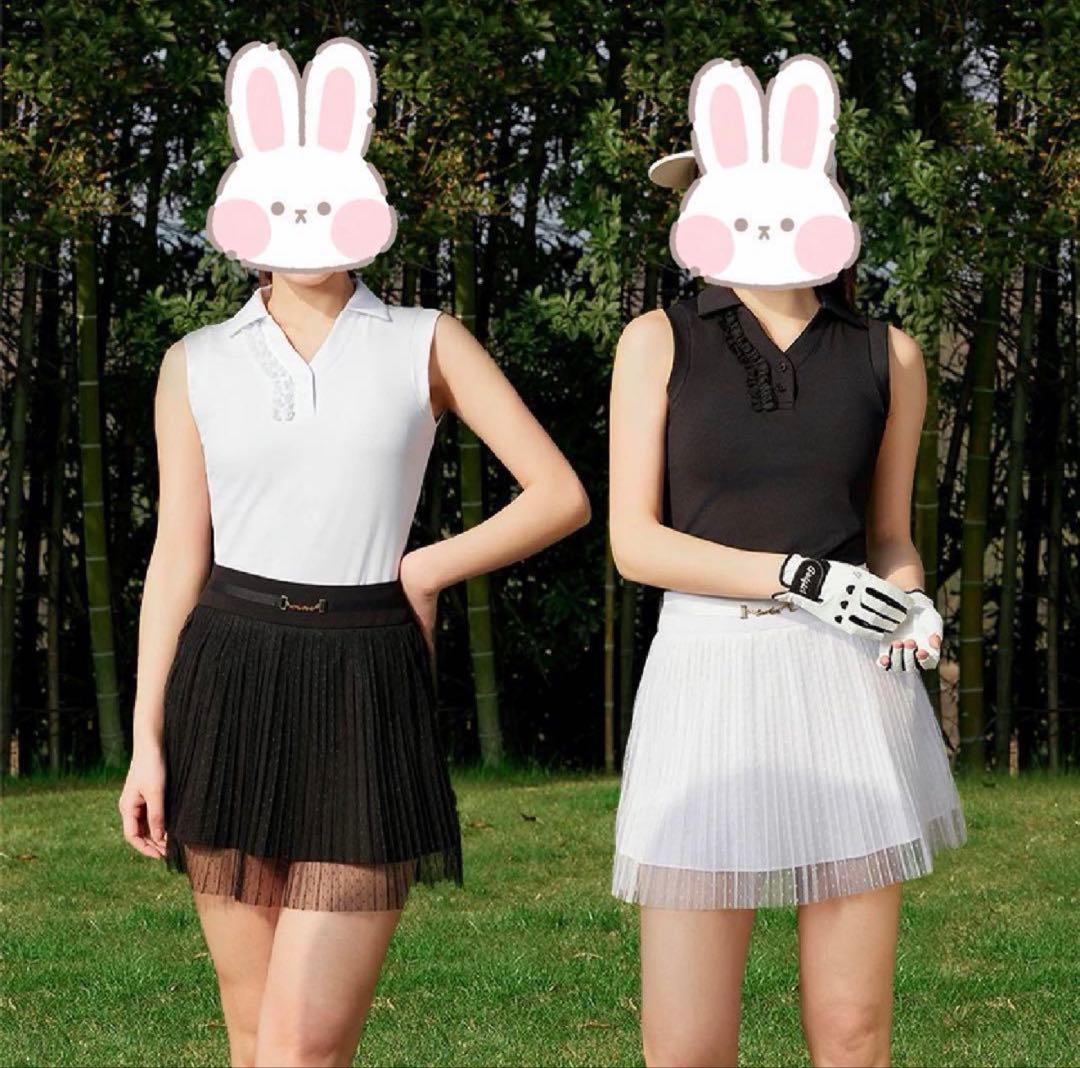 【最終値下げ】タグ付き フェアライアー レース ゴルフウェア　ミニスカート