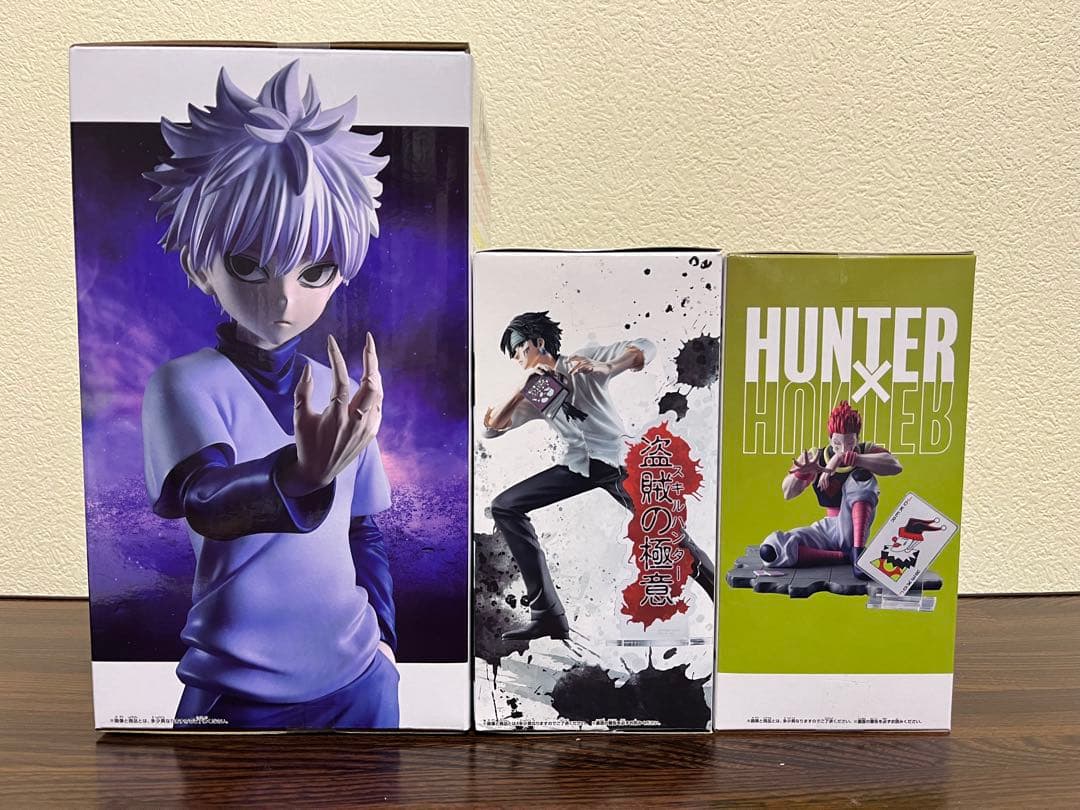 HUNTER×HUNTER プライズフィギュア 3点セット