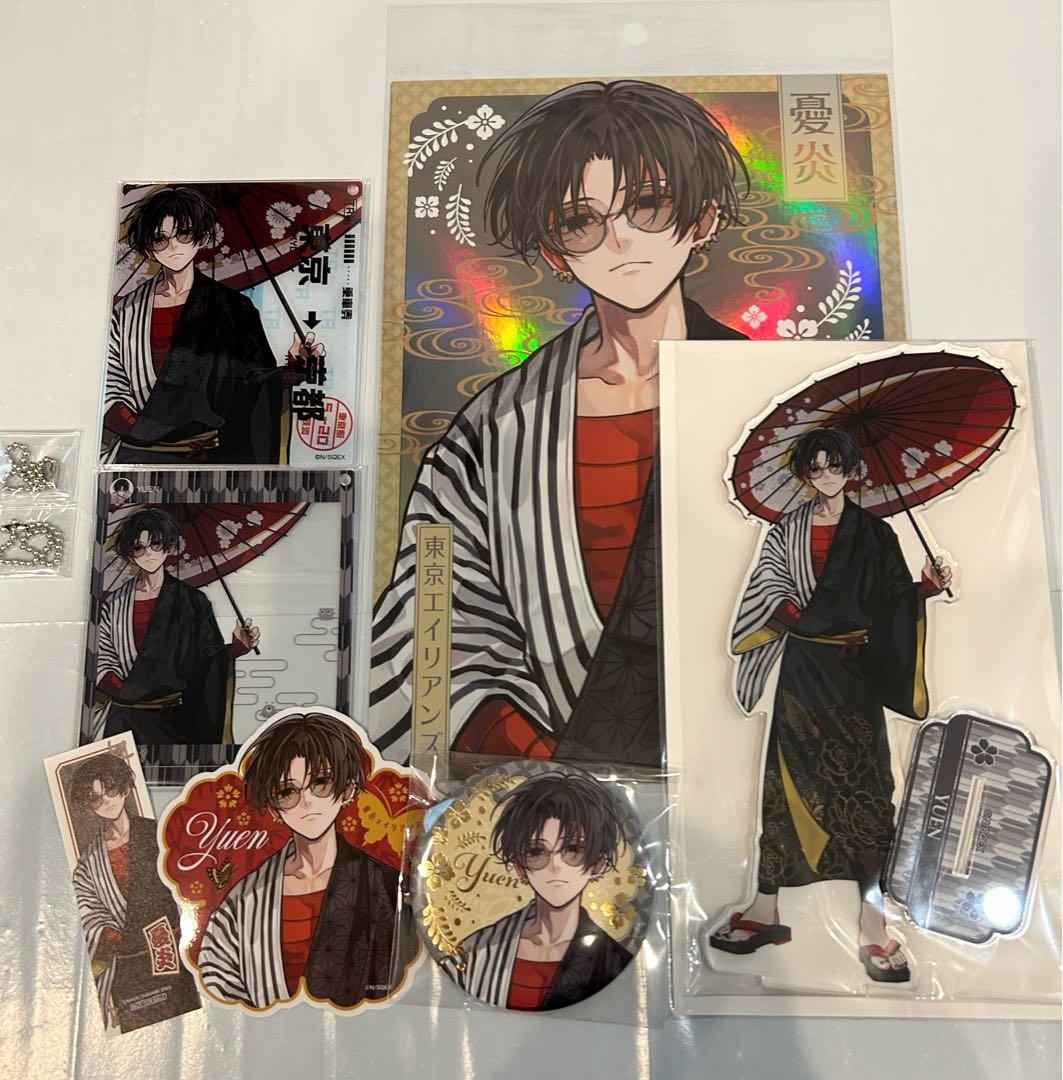 東京エイリアンズ　推し旅　ビッグアクリルスタンド　ステッカー　憂炎