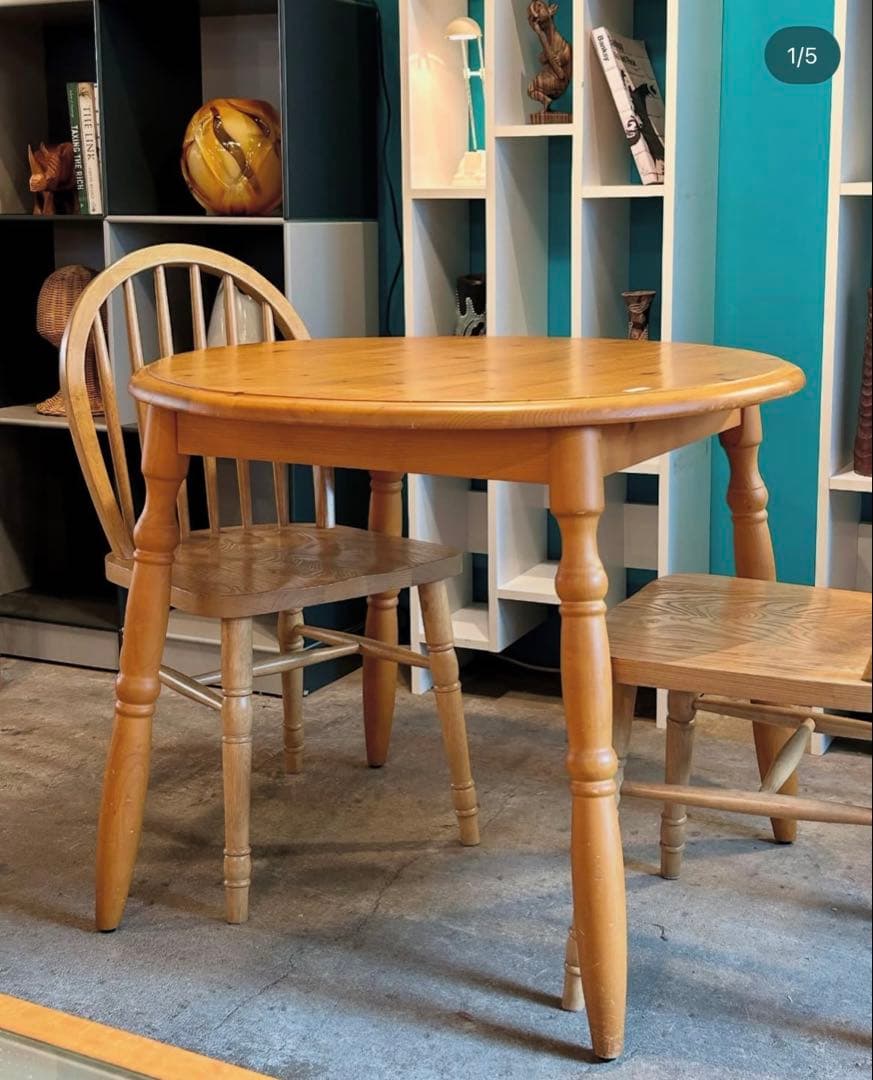 ラウンドダイニングテーブル【monoroom町田】