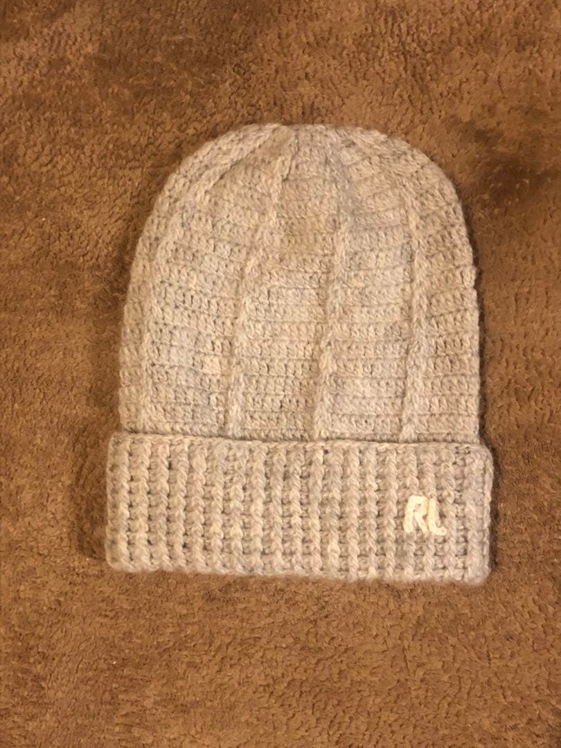 ポロラルフローレン　レディースニット帽　フリーワンサイズ　新品