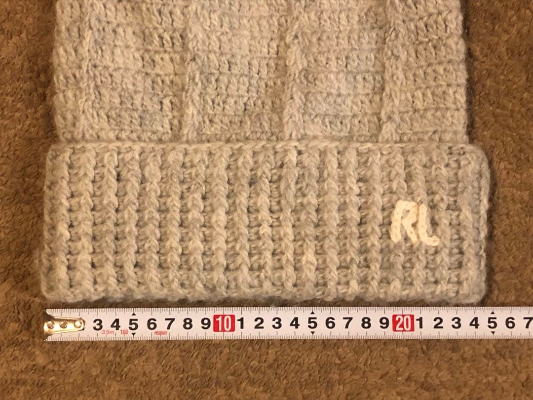 ポロラルフローレン　レディースニット帽　フリーワンサイズ　新品