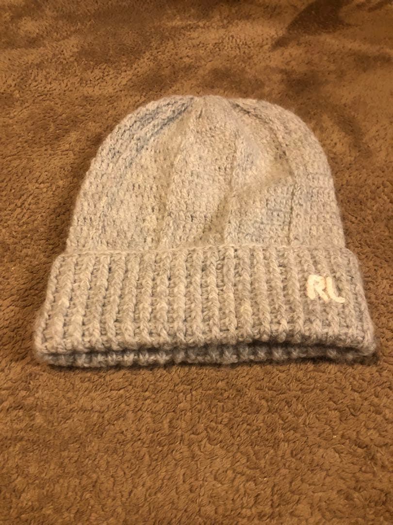 ポロラルフローレン　レディースニット帽　フリーワンサイズ　新品