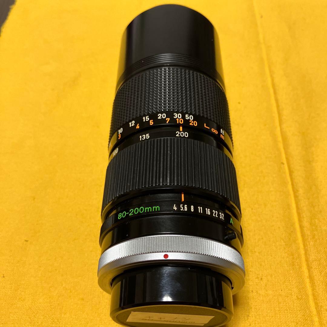 キャノンズームレンズ 80-200mm f/4