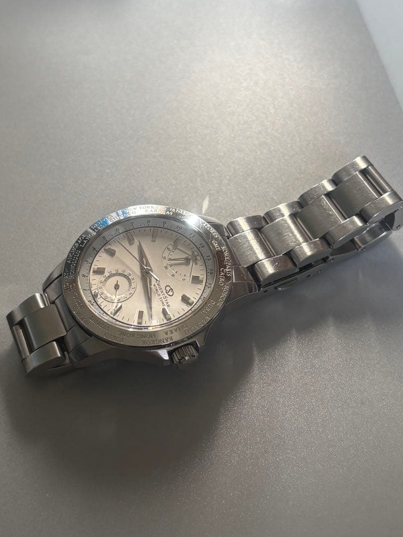 オリエントスター ORIENT STAR WORLD TIME 腕時計