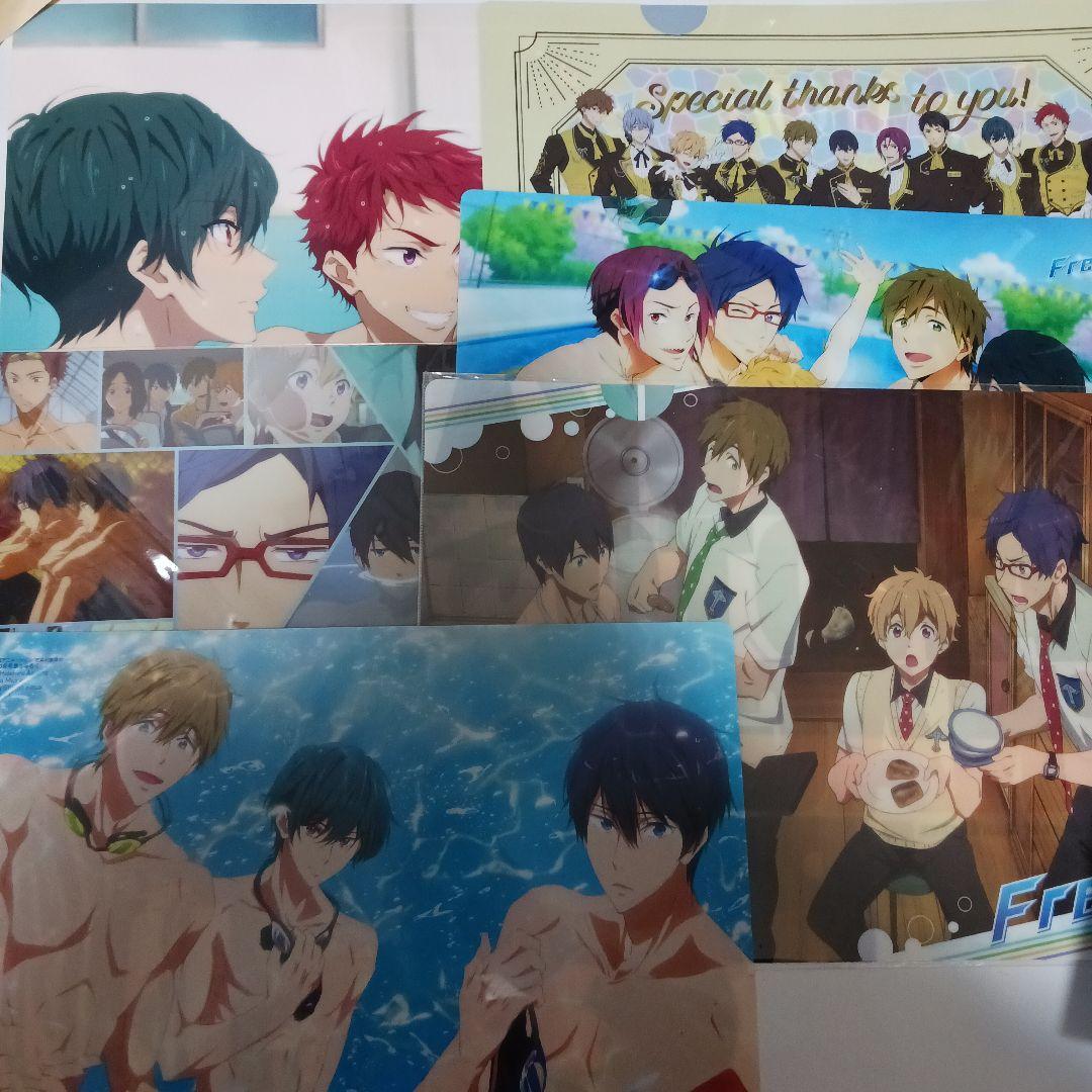 Free!　クリアファイル＆切り抜き　セット　大量　約18000円相当