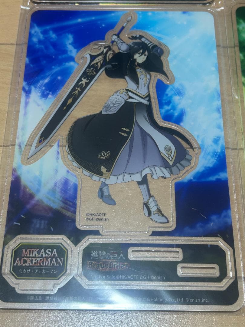 進撃の巨人 ブレイブオーダー アクリルスタンド ブレオダ 6個セット