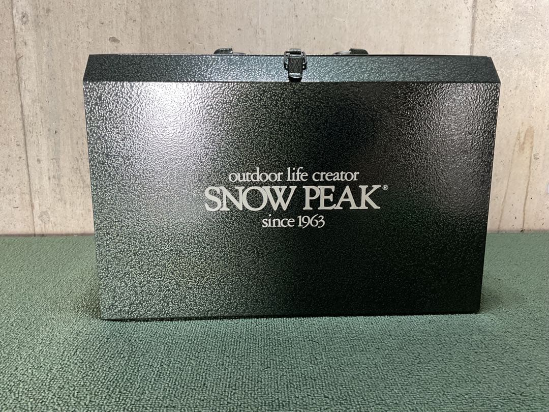 廃盤・未使用 バーベキュー ボックス スノーピーク  peak