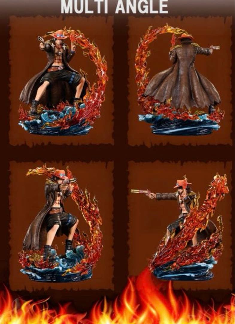 ワンピース フィギュアPORTGAS.D.ACE 大型スタチュー