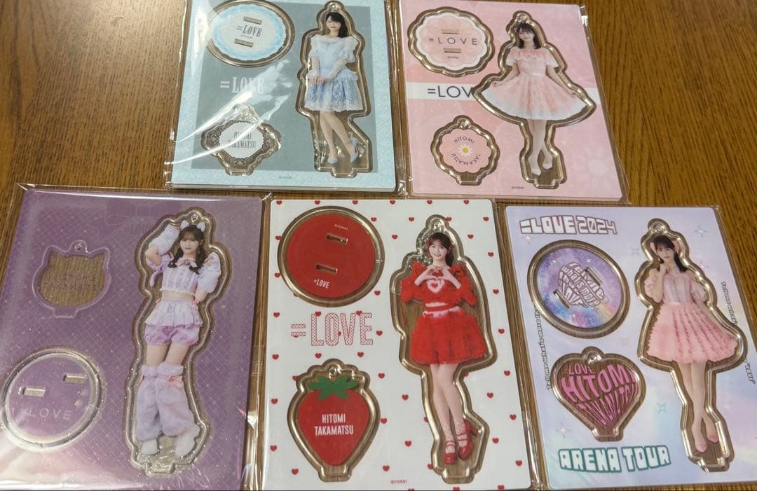 ＝LOVE イコラブ 髙松瞳 アクスタ まとめ売り