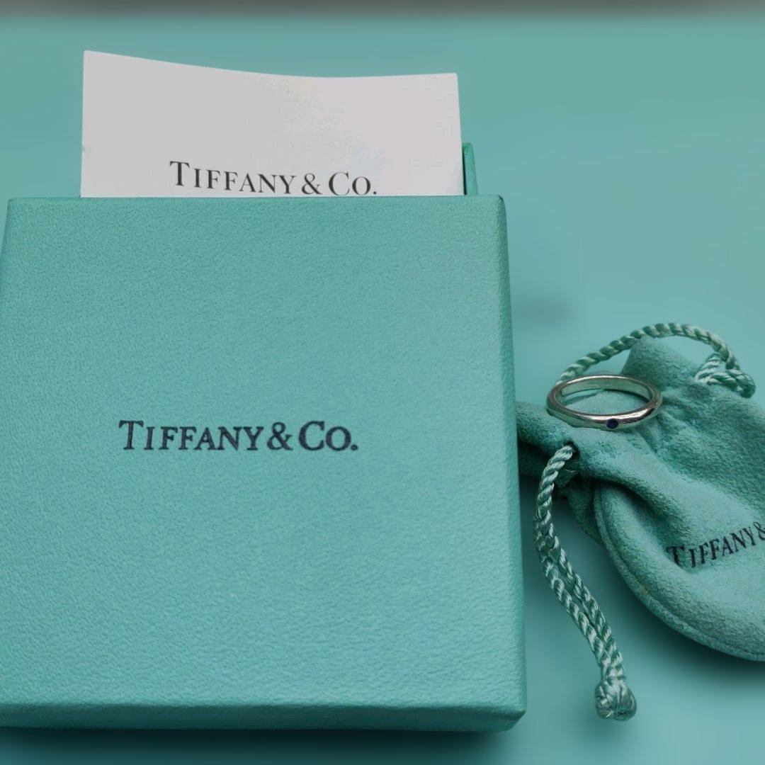 grandmamanティファニー TIFF スタッキングバンド サファイア