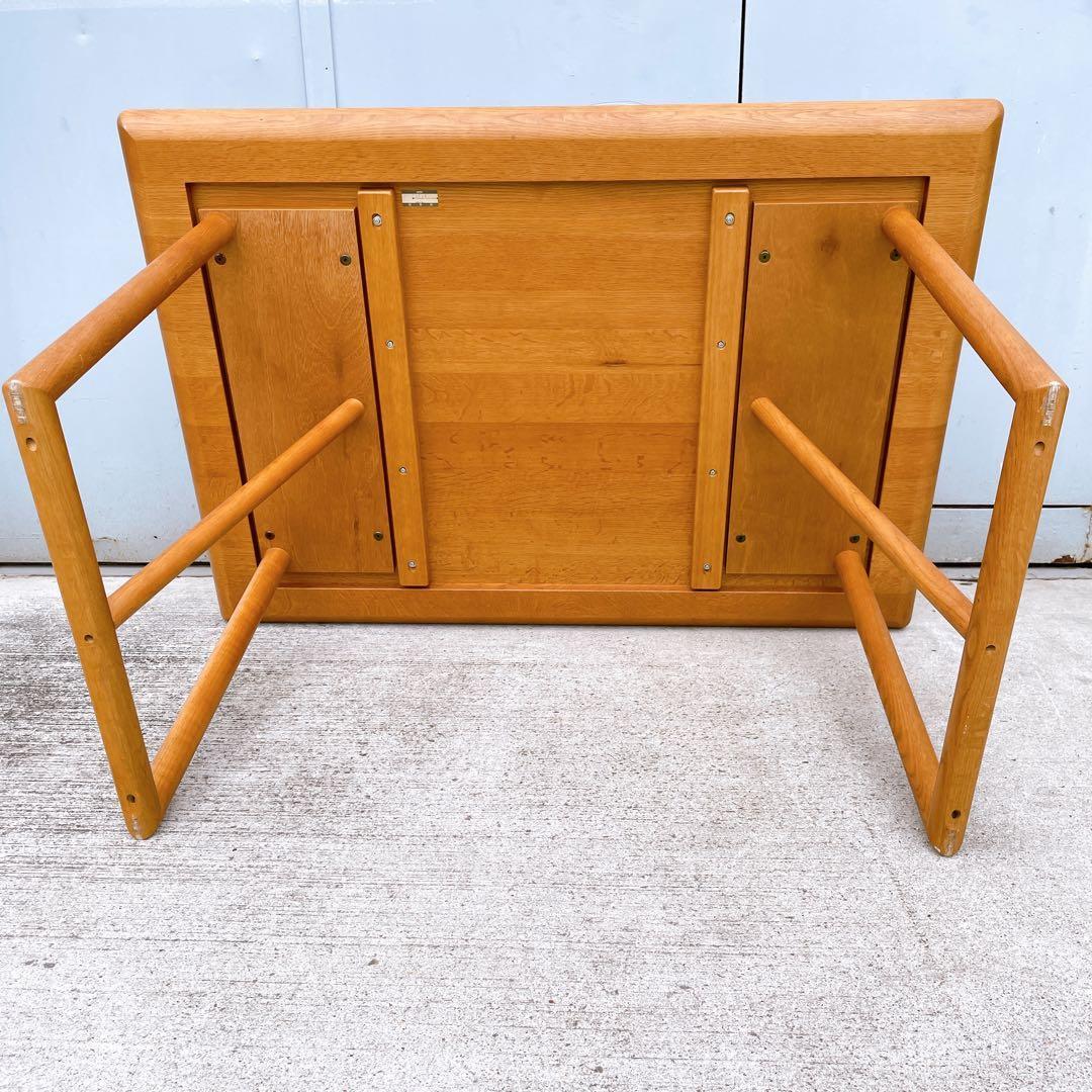 【送料込】日進木工 ACTUS フォルムス Forms ダイニング 机 無垢材