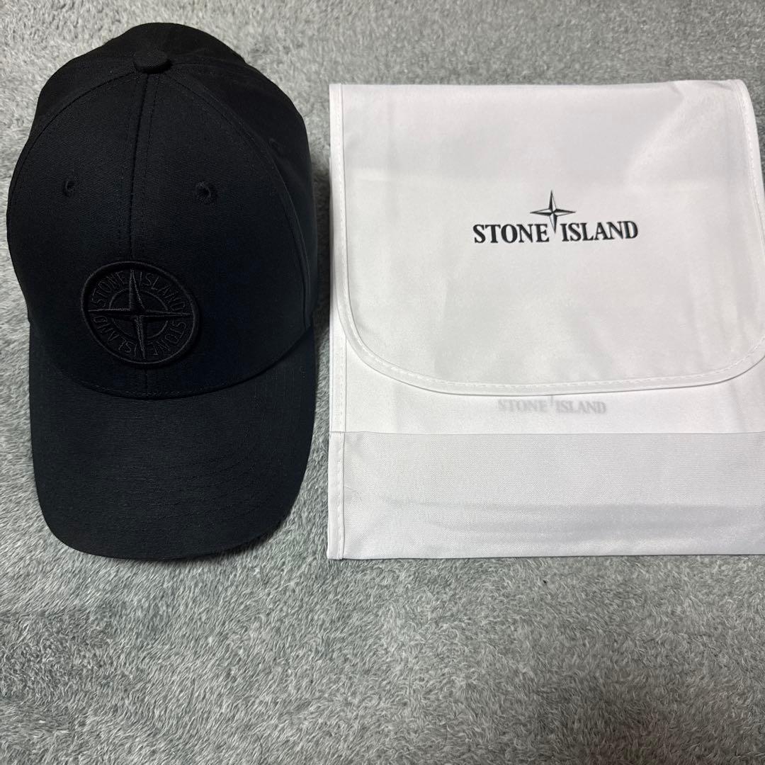 STONE  ブラック ベースボールキャップ