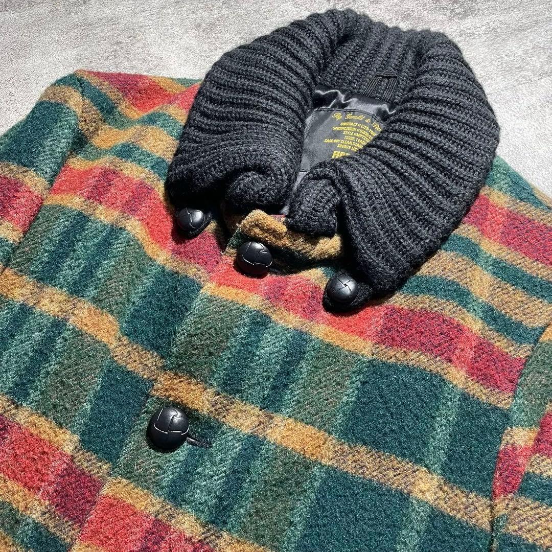 美品FIDELITYフィディリティウール チェック柄ジャケットUSA製サイズM