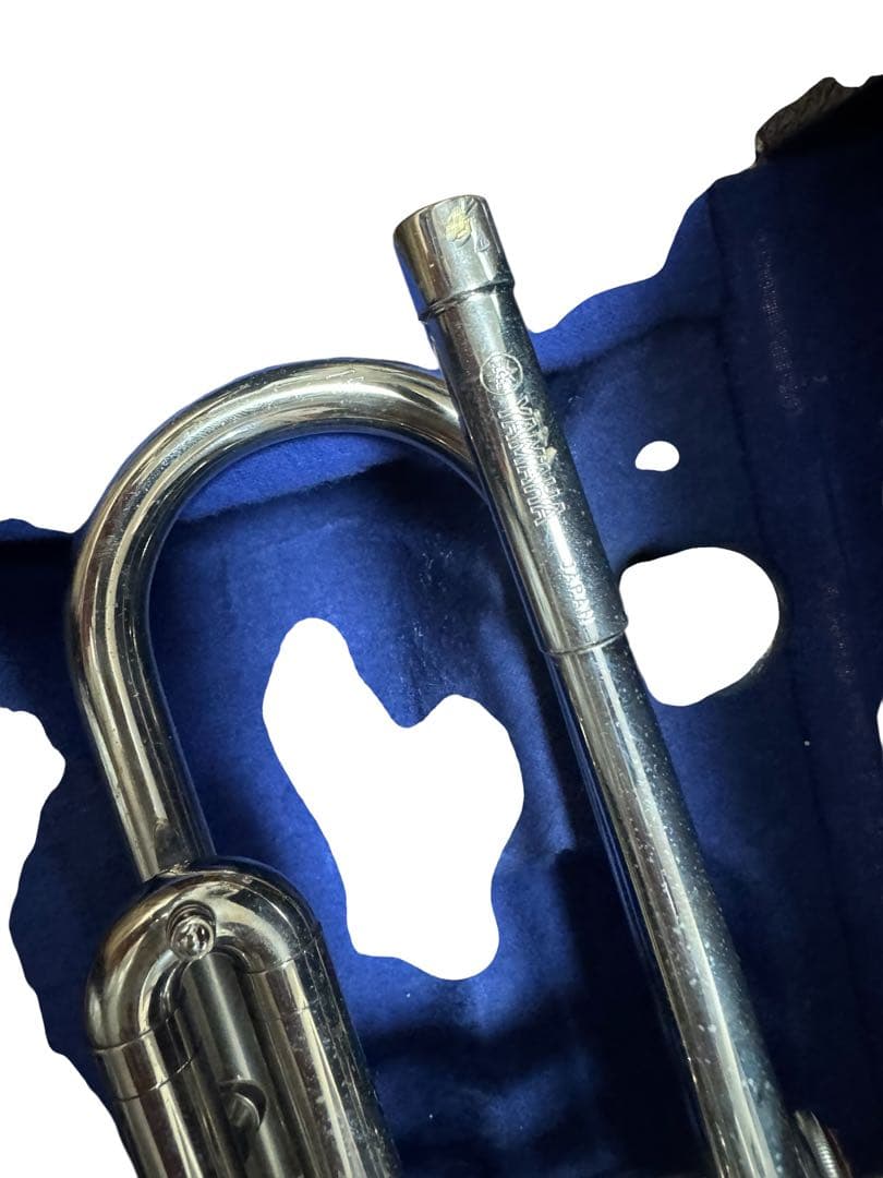 日本製 YAMAHA YTR-135 マウスピース ハードケース付