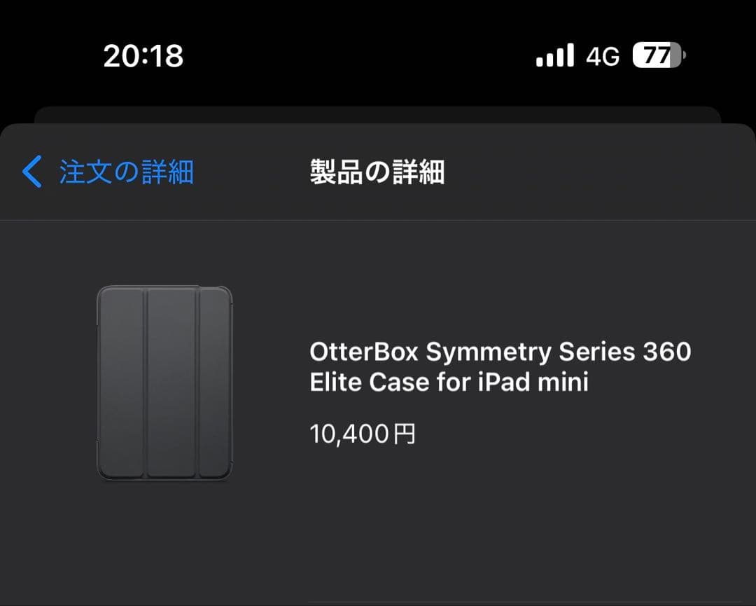 iPad mini 第7世代 セルラー 256GB バッテリ100% ケース付