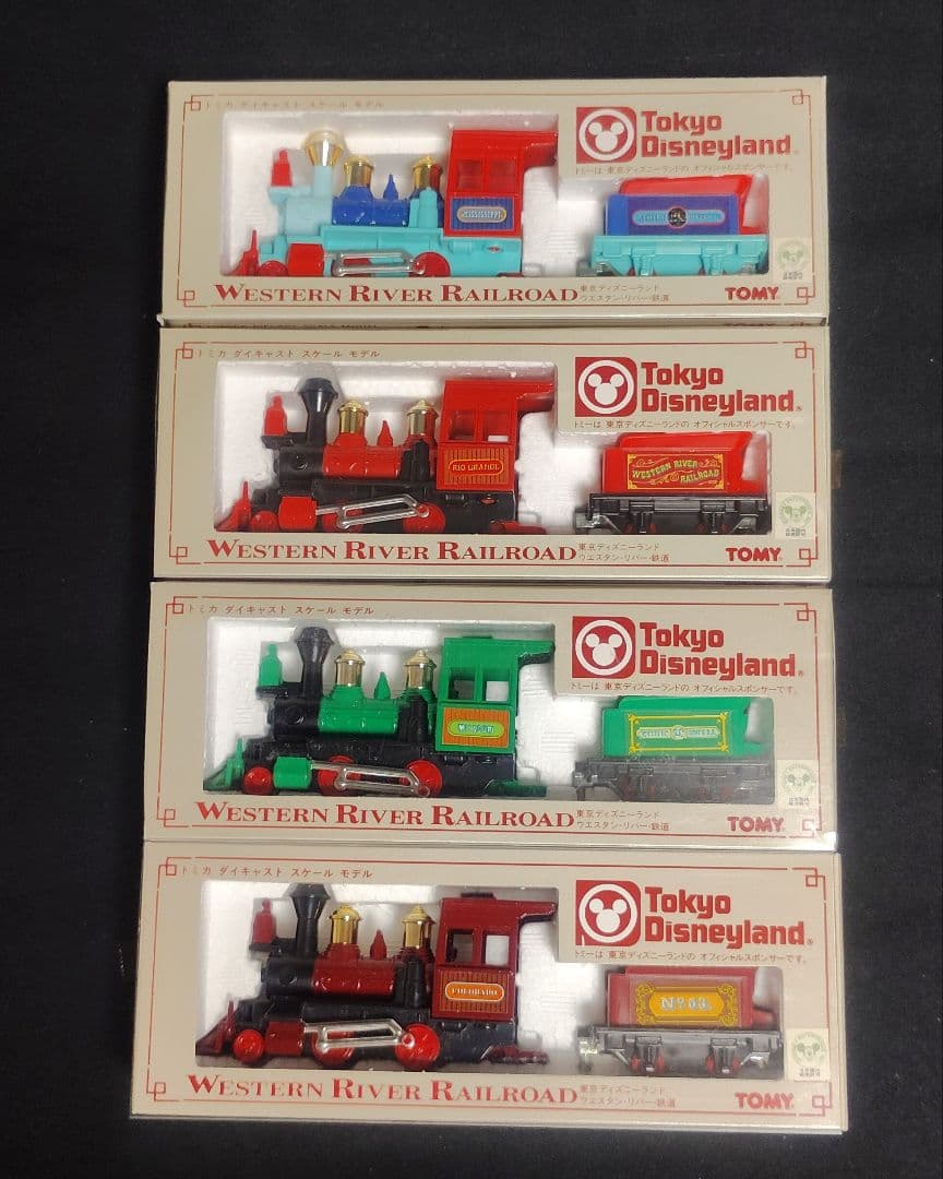 東京ディズニーランド　ウエスタン・リバー鉄道　スケールモデル TOMY