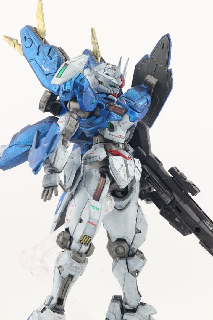 HGガンダムエアリアル改修型　完成品　ジオラマのセット