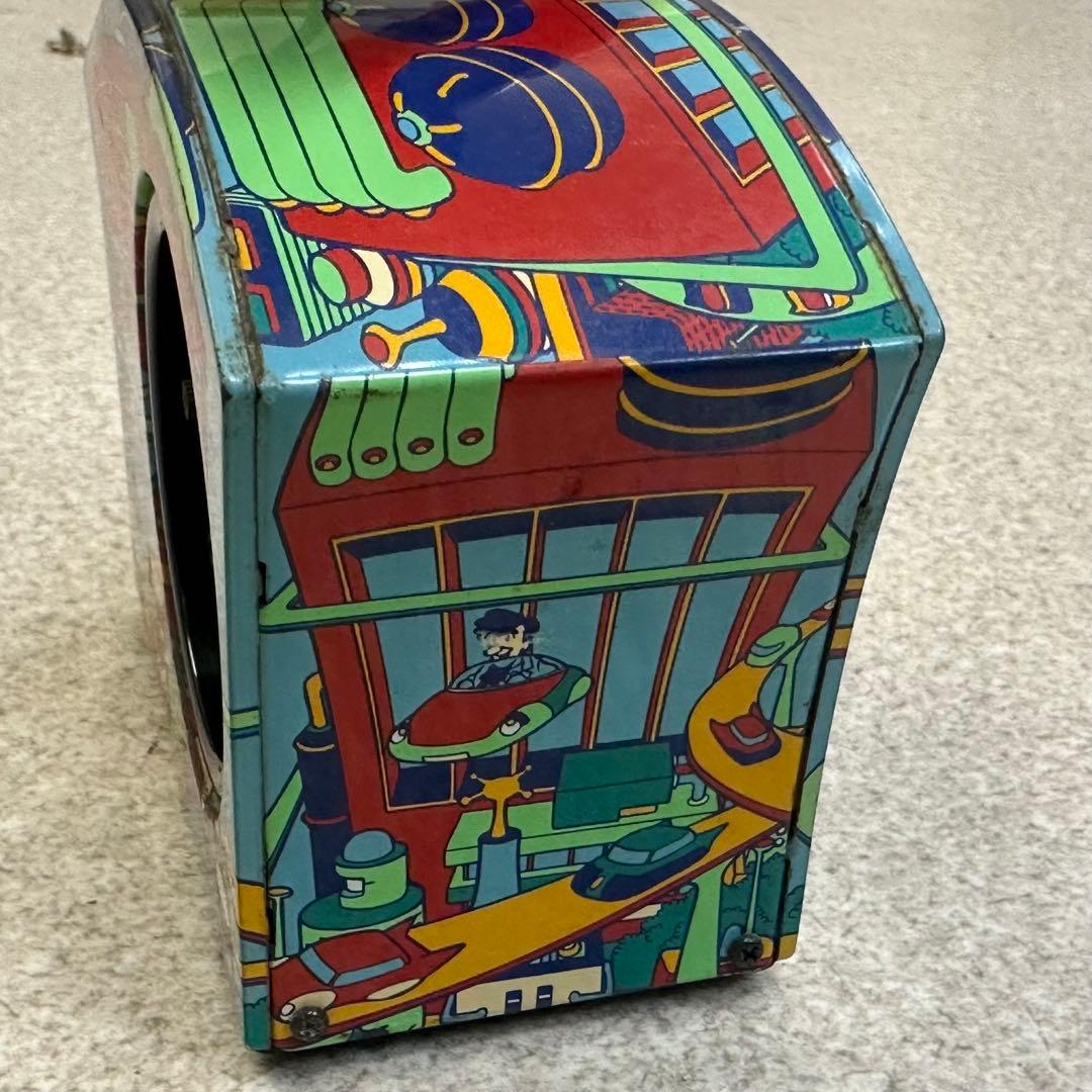 鉄腕アトム オルゴール目覚まし時計 リズム時計ブリキ 限定