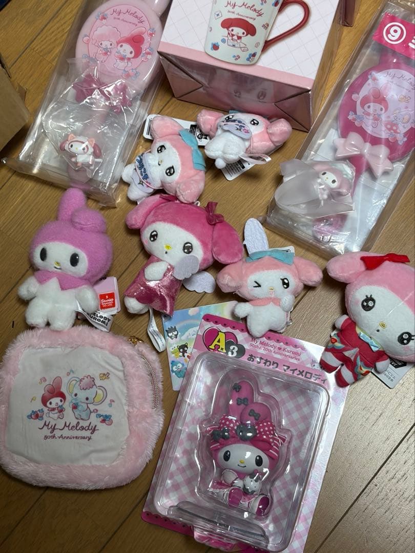 【美品　匿名配送】マイメロ　40個まとめ売り　サンリオくじ　未開封のみ