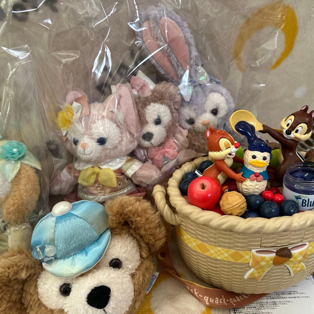 バケパ ダッフィー&フレンズ ポージープラッシー　7体セット　おまけ付き