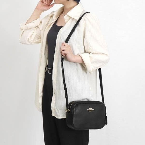 コーチ/ジェイミーカメラバッグ/ショルダーバッグ/リファインドペブルレザー