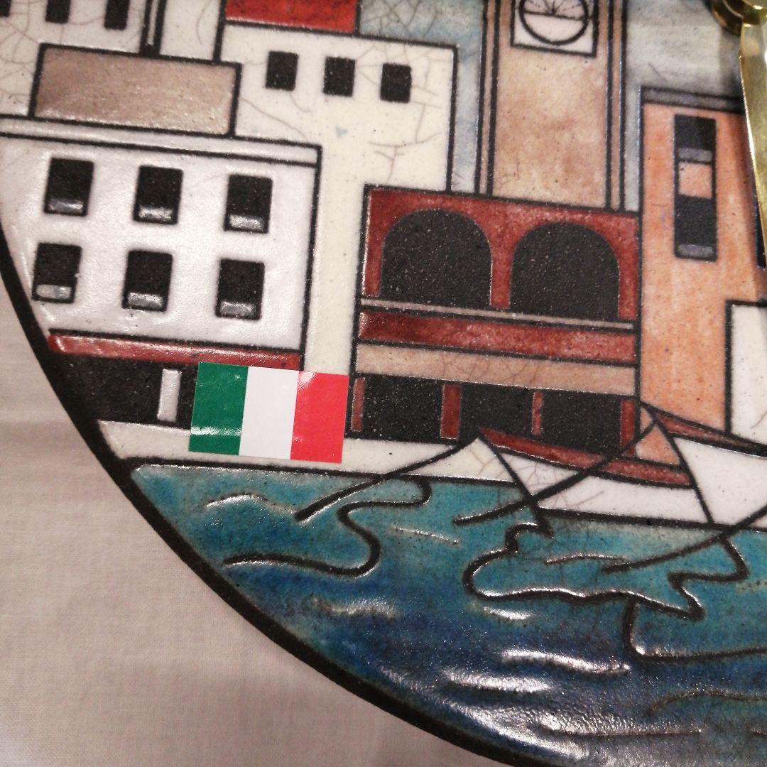 新品 アントニオザッカレラ 振り子時計 陶器 イタリア製