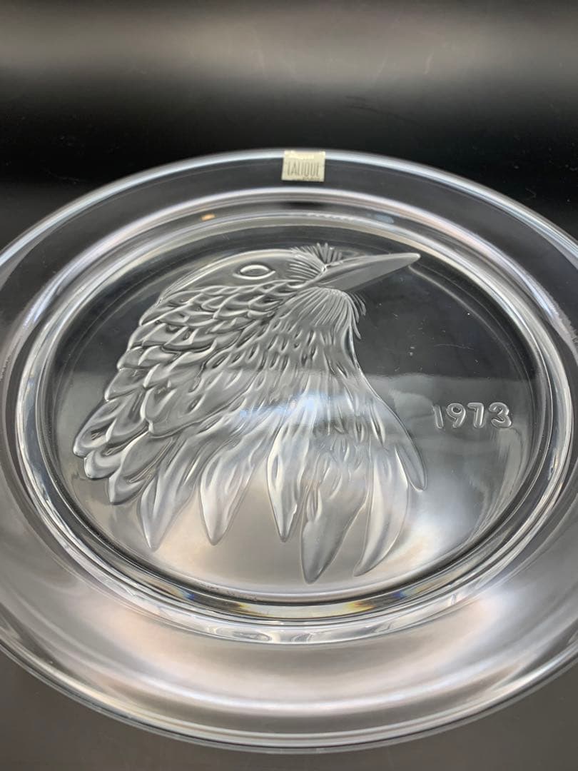 ラリック Lalique イヤープレート 1973  ルネラリック