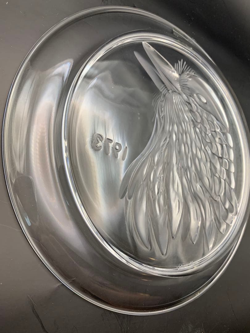 ラリック Lalique イヤープレート 1973  ルネラリック