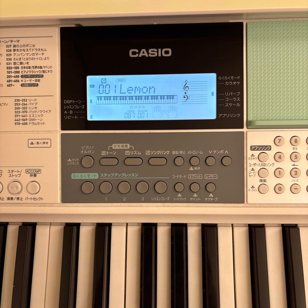 CASIO 電子ピアノ LKー512