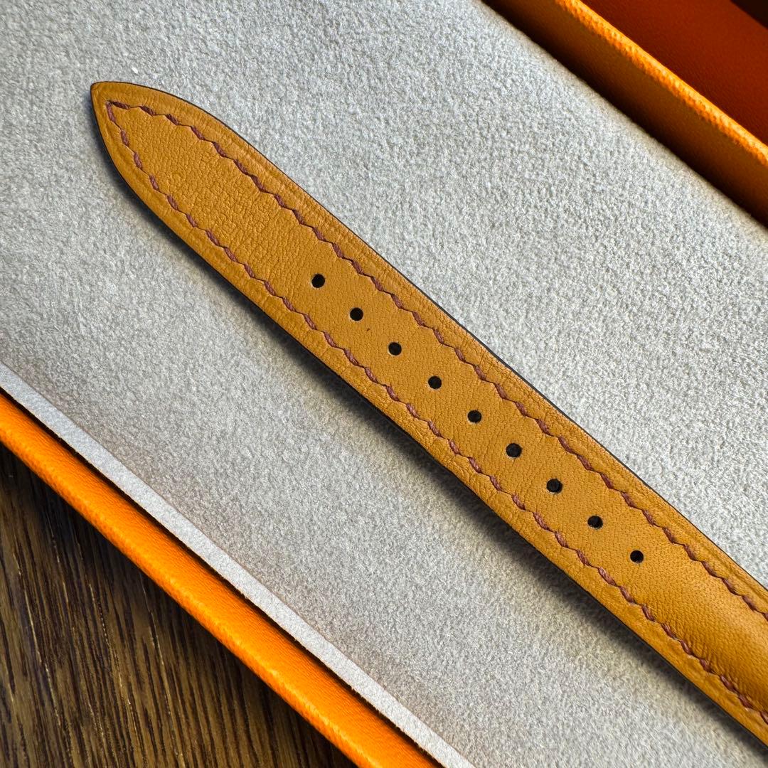 2370 Apple Watch エルメス　ルージュ　ドゥブルトゥール　二重