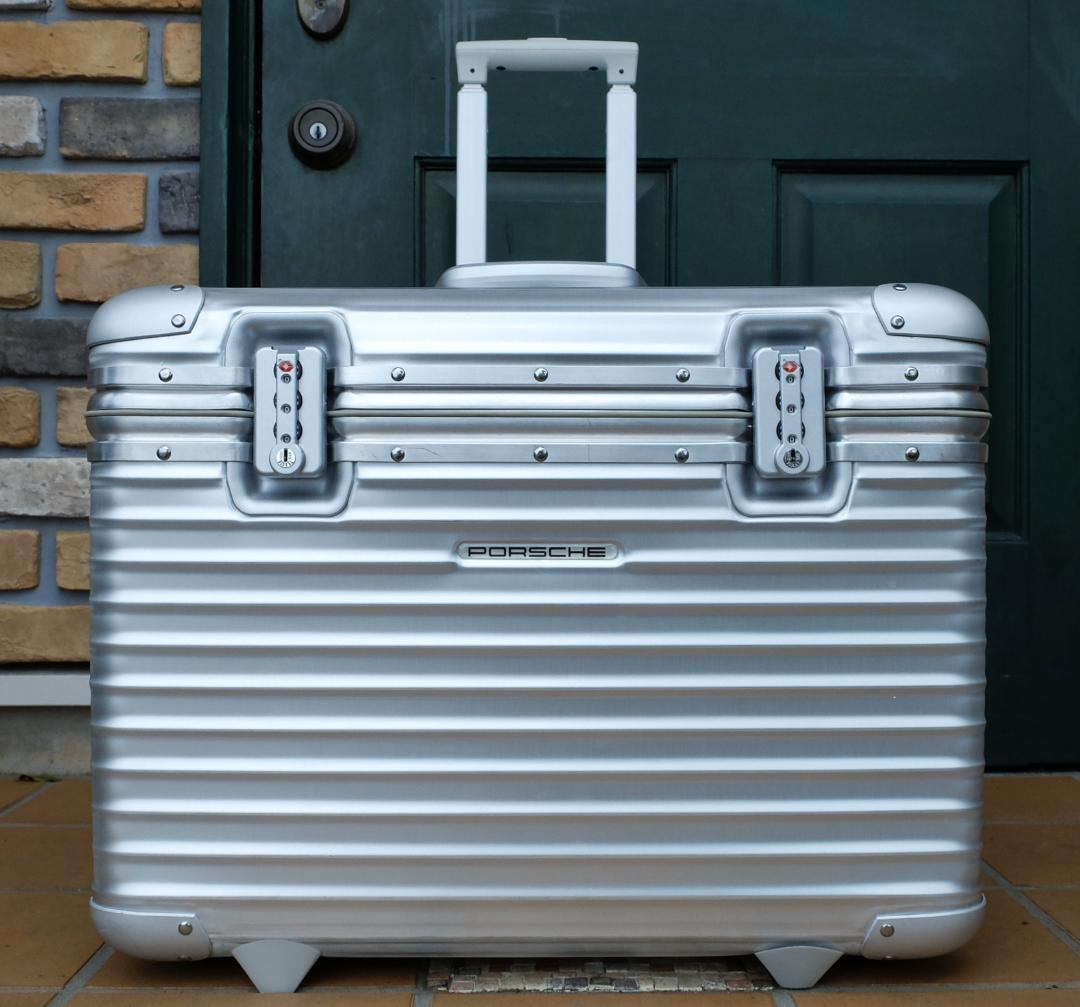 リモワ 985.51『ポルシェ』特別仕様 2輪TSAパイロット特大56L 激レア