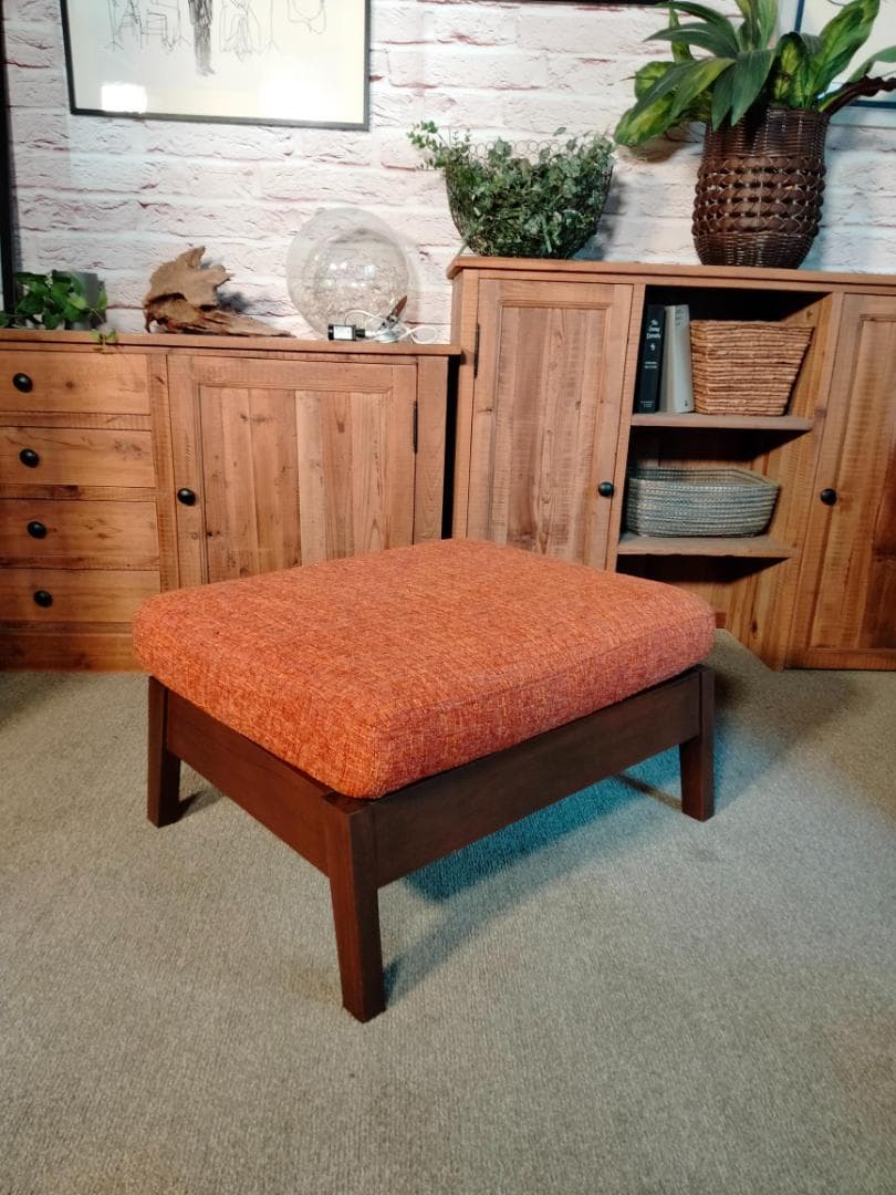 【SALE】スツール◆関家具◆リラックスフォーム◆1脚◆中古品(2408A⑤)