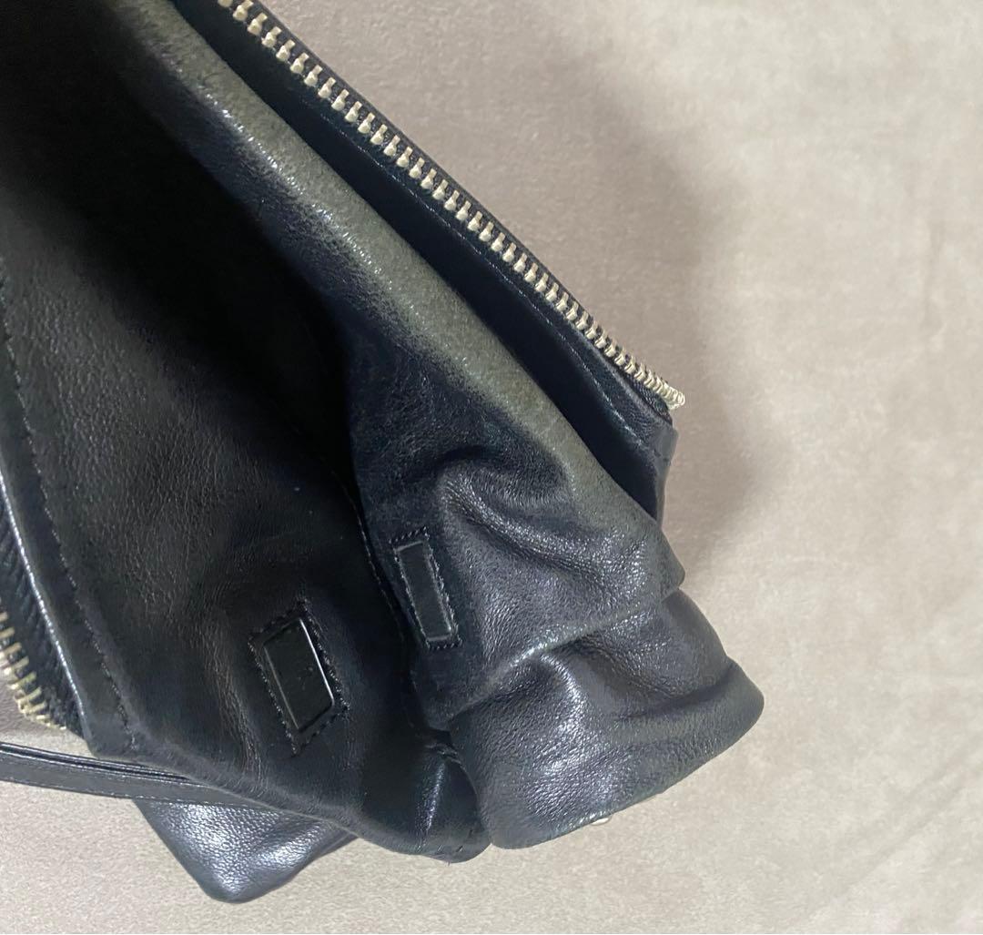 beautiful people ショルダーバッグ　ライダースバッグ　レザー