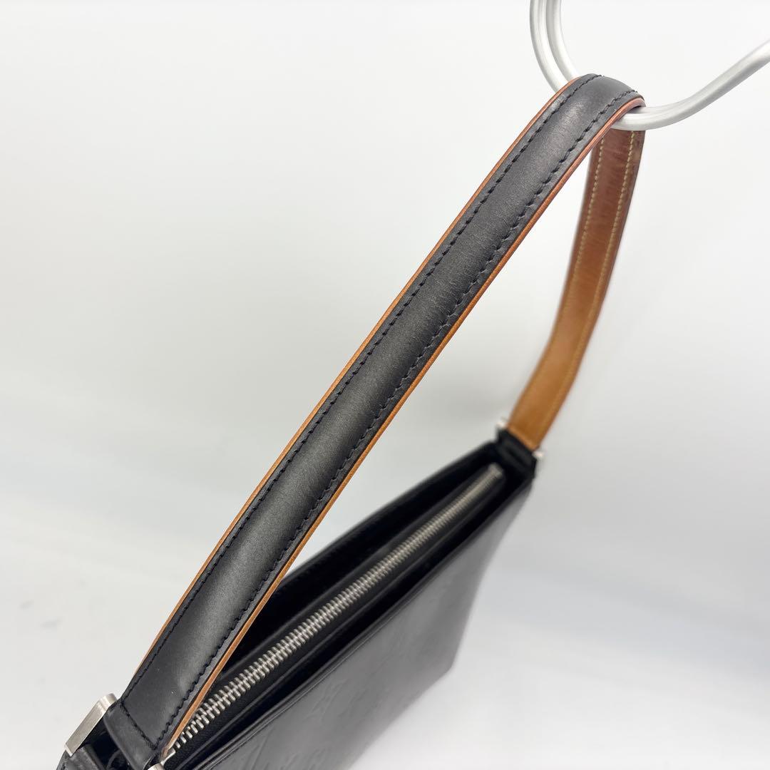 ルイヴィトン M55142 モノグラムマット ファウラー ノワール ハンドバッグ