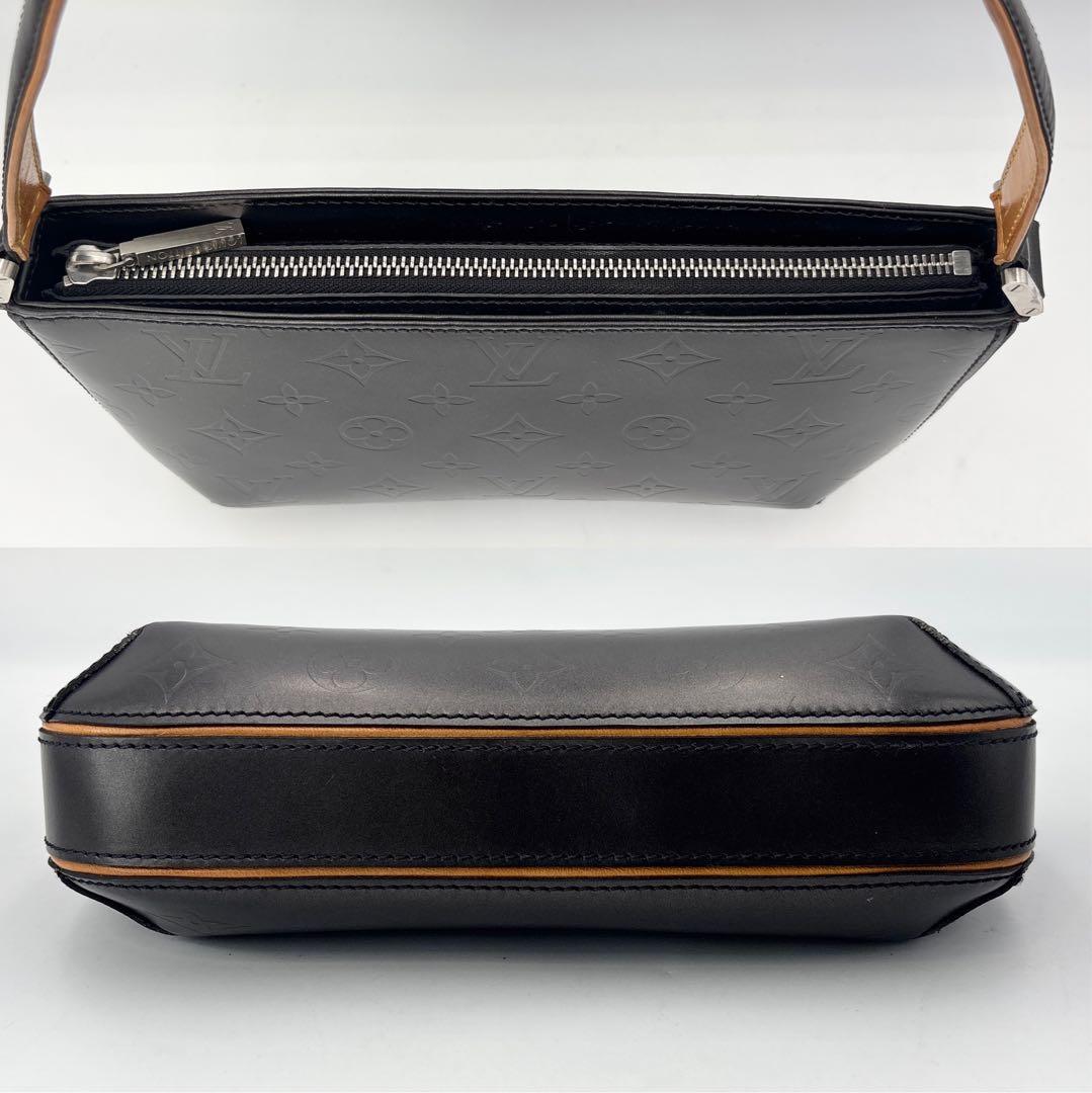 ルイヴィトン M55142 モノグラムマット ファウラー ノワール ハンドバッグ