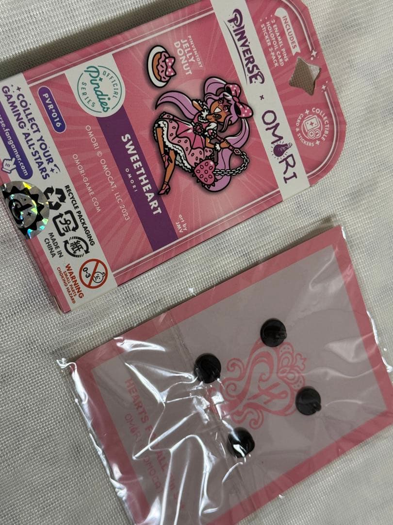 OMORI スイートハート ピンバッジセット