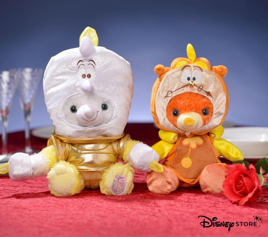 ユニベアシティ 美女と野獣 ぬいぐるみ6体＆コスチュームセット ディズニー