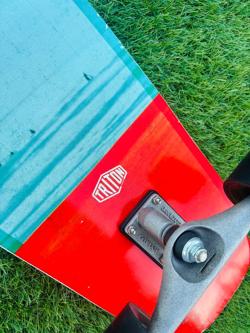 【土日特価】【美品】 CARVER TRITON サーフスケート日本限定モデル