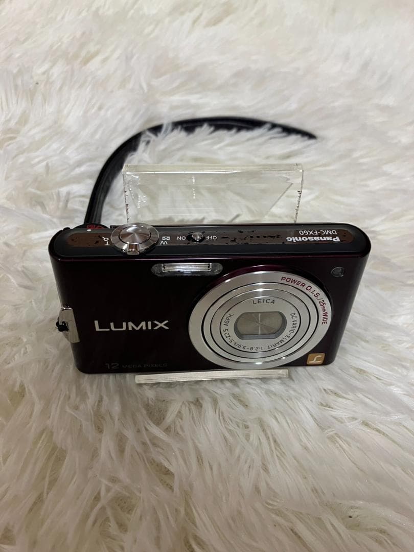 【動作確認済】LUMIX コンパクトデジタルカメラ DMC-FX60